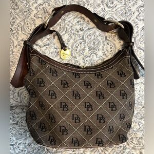 Vintage Dooney & Bourke monogram Shoulder Bag